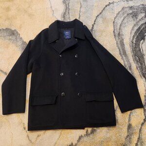 LINCS wool men's navy style coat size L-XL